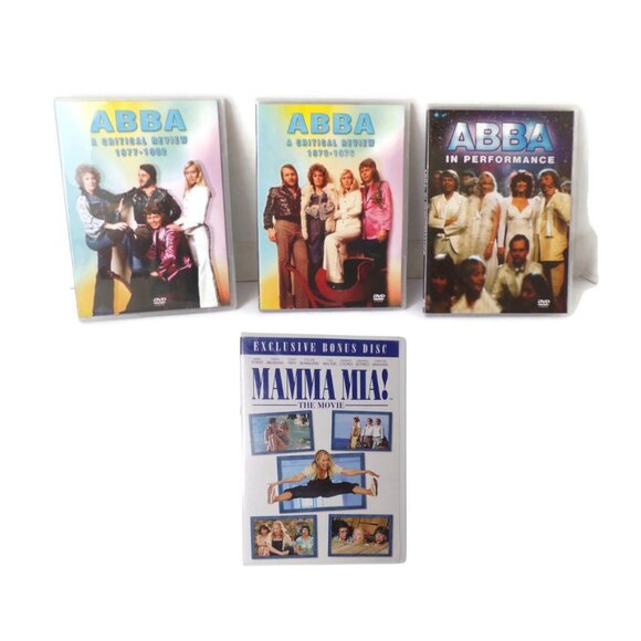 ABBA The Ultima Review 3 DVD Set Plus Mamma Mia The Movie - Picture 1 of 9